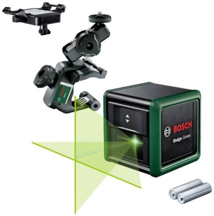 Bosch GLL 2 Self-Leveling Cross-Line Laser, 10m Range, ±0.5mm/m Accuracy