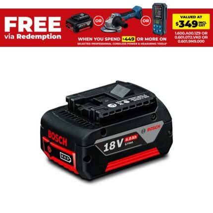 Bosch GBA 18V 4.0Ah Li-Ion Battery