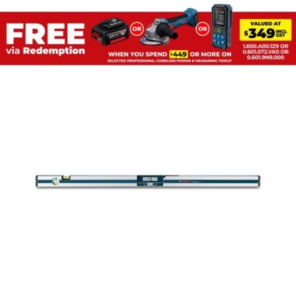 Bosch GIM 120 Professional Digital Inclinometer, 120cm, IP54, 0.05° Accuracy