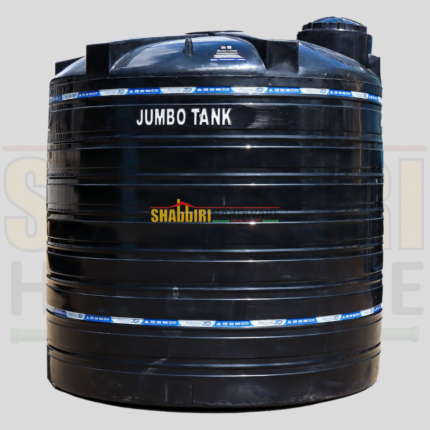 RotoTank 10,000L Vertical Cylindrical Water Tank, UV-Stabilized Polyethylene