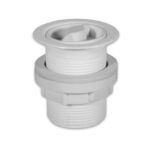 Standard 1½ Inch PVC Waste Plug, Solvent Weld, White