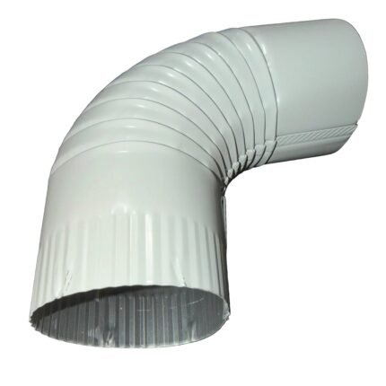 Standard UPVC Gutter Elbow Bend, 90 Degree, UV-Stabilized