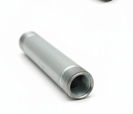 GI 1 Inch Nipple, Galvanized Iron Barrel Type, BSP Threaded