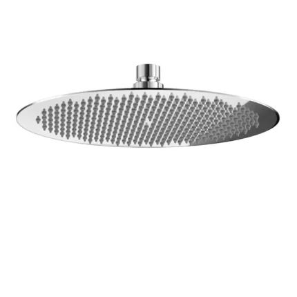 Trade 300mm Round Rainfall Shower Head, SS304 Stainless Steel, Polished Chrome