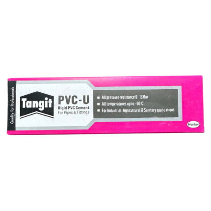 Tangit PVC-U Solvent Cement 100g, Pressure-Rated, Gap-Filling