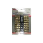 Bosch 10 pcs Double Ended Screwdriver Bit Set