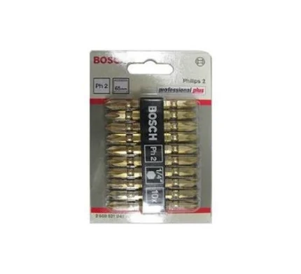 Bosch 10 pcs Double Ended Screwdriver Bit Set