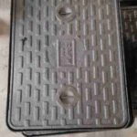 Trade Grade 24" x 18" Cast Iron Manhole Cover, Medium Duty