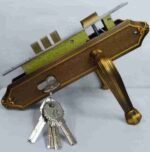 ACC 270 Series Cylinder Door Lock, Copper Finish, 3 Keys