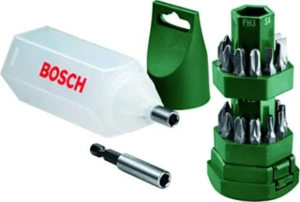 Bosch 25 pcs Screwdriver Bit Set (Pencil)