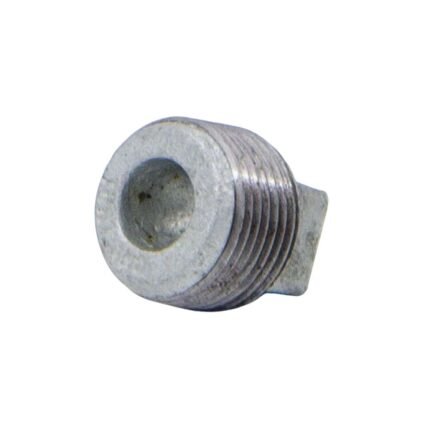 Standard 3/4 Inch GI Plug, Galvanized Iron Threaded Fitting
