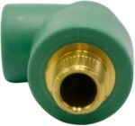 PPR Male Adapter Elbow 20mm x 3/4 Inch Threaded Fitting