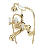 Standard Trade Wall-Mounted Bathtub Mixer, 1/2" BSP, Chrome Brass