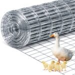 Galvanized Goose Wire Mesh, 1.2m x 25m, 25mm Aperture, 20G
