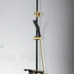 4 Way Black Gold Shower Set