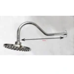 40CM Curved Arm + 8″ Shower Head – Mirror