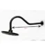 40CM Curved Arm + 8″ Shower Head – Black