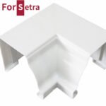 Yasian PVC Gutter Connector, UV-Stabilized, Leak-Proof Seal