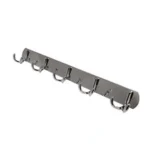 5-Hook Double Sided Chrome Rack