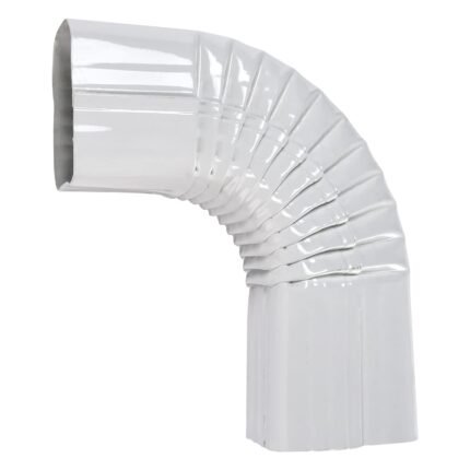 Standard UPVC Gutter Elbow Bend, 90 Degree, UV-Stabilized
