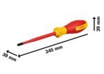 Bosch Professional VDE Screwdriver SL/PZ 2 x 125mm Insulated 1000V