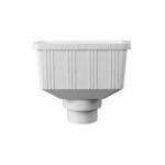 Standard 3 Inch Gutter Tee, PVC Rainwater Junction