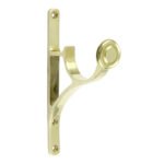 World Choice 25mm Brass Curtain Rod, 2.0m Length, Polished Finish - Image 4