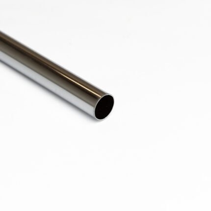 Generic 3/4 Inch Chrome Pipe, 19mm Diameter, Polished Steel Wardrobe Rail