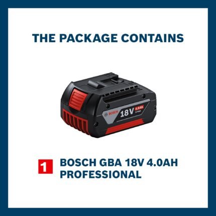 Bosch GBA 18V 4.0Ah Li-Ion Battery