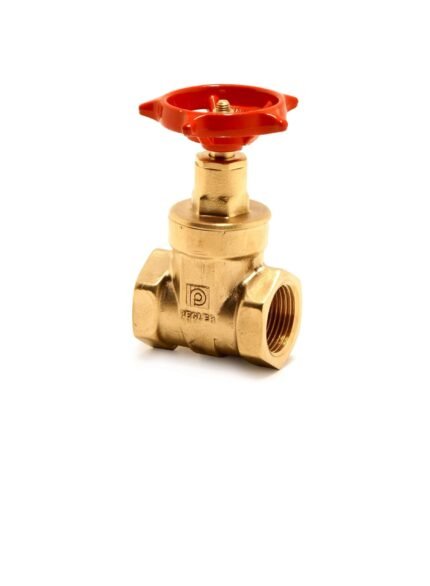 Pegler 1/2 Inch Brass Gate Valve PN20 BSP