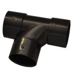 Standard 2-Inch PVC Waste Tee, 90-Degree uPVC Solvent Weld