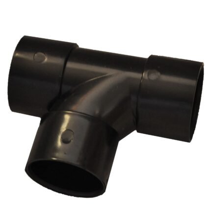 Standard 2-Inch PVC Waste Tee, 90-Degree uPVC Solvent Weld