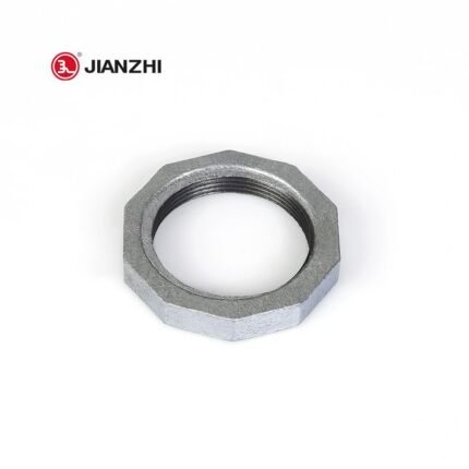 Generic GI 1/2 Inch Galvanized Iron Back Nut, BSP Thread