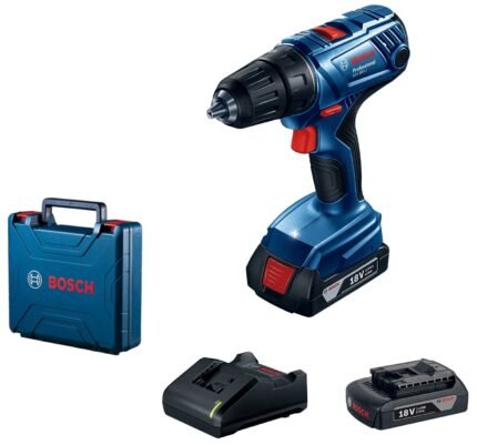 Bosch GSR 180-LI 18V Cordless Drill Driver, 54Nm, 13mm Chuck
