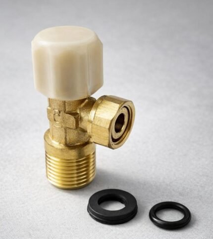 Standard Brass Concealed Stop Cock 1/2 Inch Water Isolation Valve