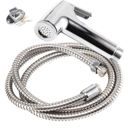 Standard Arabic Shower 1/2 Inch Chrome Bidet Set