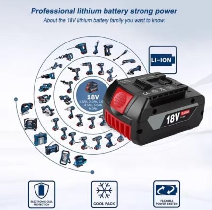 Bosch GBA 18V 6.0Ah Professional Li-Ion Battery