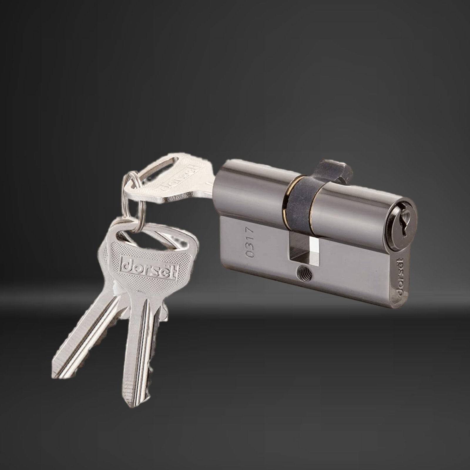 NBNP 51 Series 60mm Euro Profile Cylinder Door Lock, Silver Finish NBNP 51 Series 60mm Euro Profile Cylinder Door Lock, Silver Finish
