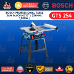 Bosch GTS 254 Professional 1800W Table Saw, 254mm Blade