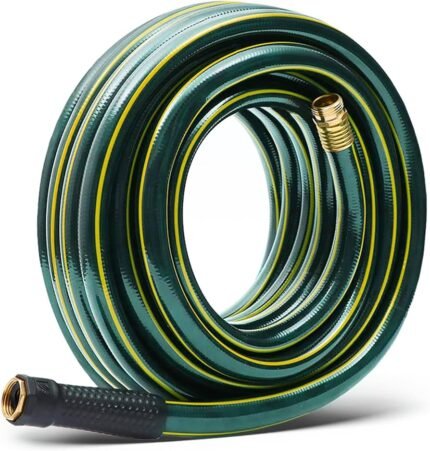 Generic 1-Inch Striped PVC Hose Pipe, 60ft Length