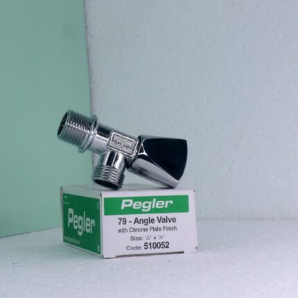 Pegler 1/2 Inch Brass Angle Valve for Water Isolation