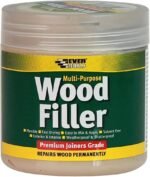 Mahogany Wood Filler, 250ml Tub, Fast Drying