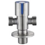 Brimix 1/2 Inch Angle Valve, Chrome Plated Brass