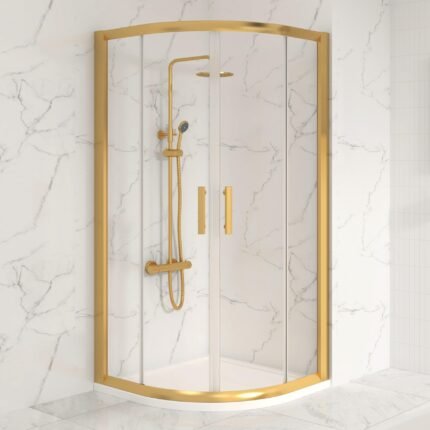 Trade Grade 900 x 900mm Square Shower Enclosure, 6mm Tempered Glass