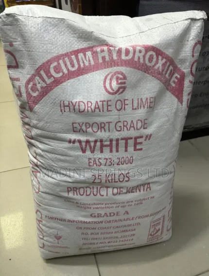 Coast Calcium Hydrated Lime (Calcium Hydroxide) 25kg