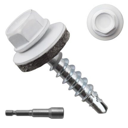 Generic 25mm Hex Head Self-Drilling Roofing Screw with EPDM Washer
