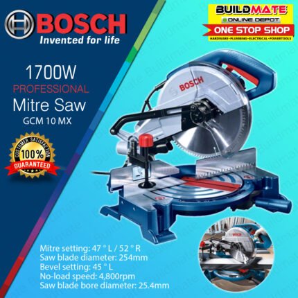 Bosch GCM 10 MX 1700W 254mm Professional Mitre Saw