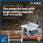 Bosch GTS 10 J 1800W Professional Table Saw, 254mm Blade