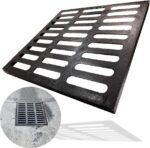Cast Iron 350x500mm Grated Manhole Cover, Heavy-Duty Drainage - Image 5