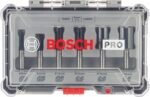Bosch Standard for Wood 8mm Straight Router Bit, 8mm Shank